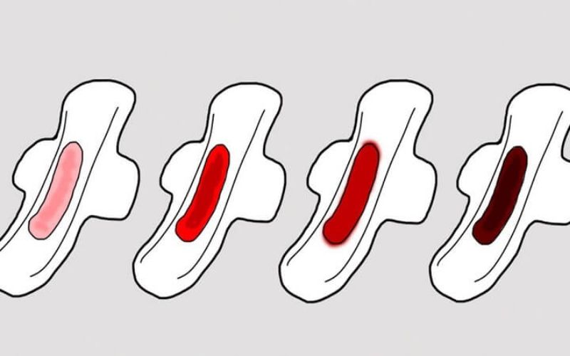 Máu báo thai ra ít hơn máu kinh nguyệt. (Ảnh: Sưu tầm Internet)