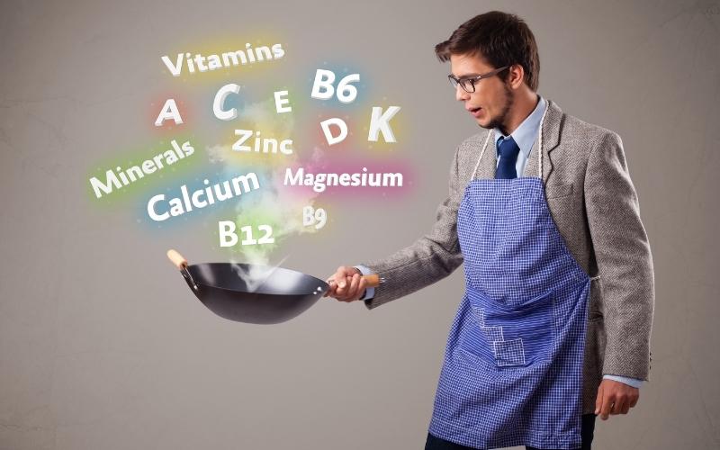 Vitamin và khoáng chất giúp phòng ngừa vi khuẩn gây bệnh. (Ảnh: Sưu tầm Internet)