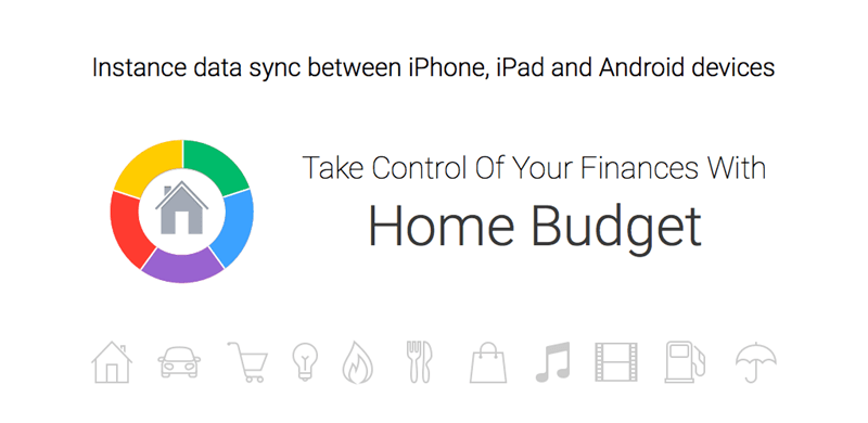 App quản lý tài chính cá nhân: Home Budget with Sync. (Ảnh: Sưu tầm Internet)
