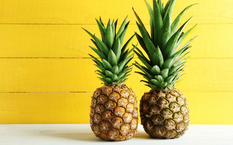 Dứa có tính nóng khiến tử cung co thắt, dễ sinh non. (Ảnh: Sưu tầm Internet)