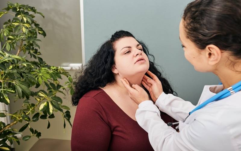 Biến chứng của bệnh suy giáp. (Ảnh: Sưu tầm Internet)