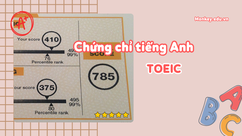 Chứng chỉ TOEIC. (Ảnh: Sưu tầm Internet)
