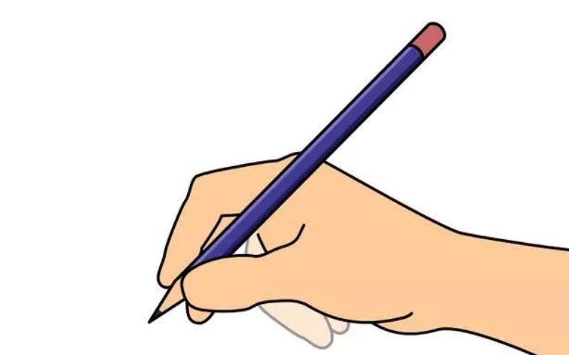 Nhiều cha mẹ đã quên mất việc hướng dẫn con cầm bút. (Ảnh: Sưu tầm Internet)