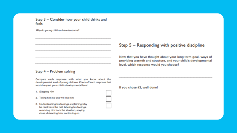 Bước 3, bước 4 v&agrave; bước 5 của phương ph&aacute;p Kỷ Luật T&iacute;ch Cực