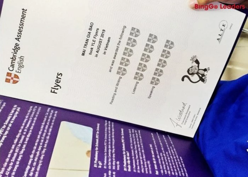 Các câu hỏi về chứng chỉ Cambridge. (Ảnh: Sưu tầm Internet)