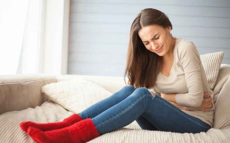 Chế độ dinh dưỡng không khoa học khiến thai phụ bị đau bụng. (Ảnh: Sưu tầm Internet)