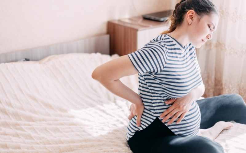 Đau háng khi mang thai 39 tuần cho biết sức khỏe mẹ đang gặp vấn đề. (Ảnh: Sưu tầm Internet)