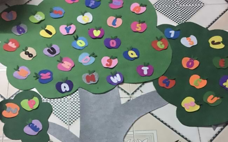 Trò chơi côn trùng tìm sâu. (Ảnh: Sưu tầm Internet)