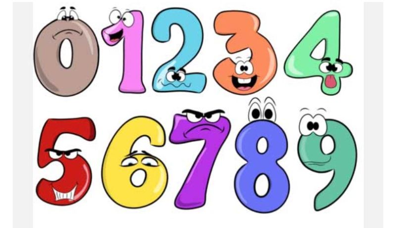 Dạy con đọc số đếm. (Ảnh: Sưu tầm internet)