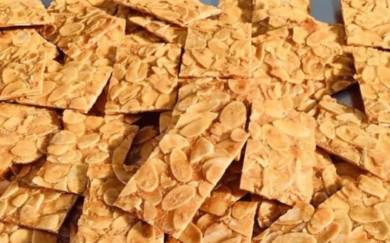 Món bánh từ lòng trắng trứng. (Ảnh: Sưu tầm Internet)