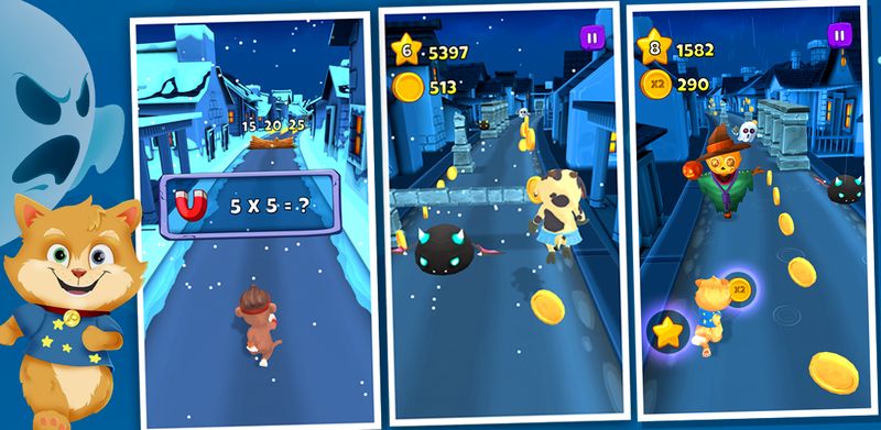 Toon Math Runner mang đến kiến thức học toán thú vị (Nguồn ảnh: Sưu tầm internet)