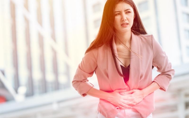 Phụ nữ bị hội chứng buồng trứng đa nang. (Ảnh: Sưu tầm Internet)