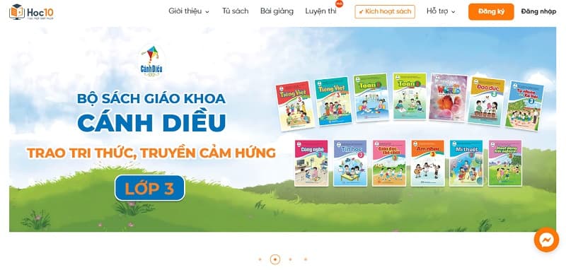 Hoc10 - Tủ sách giáo khoa tương tác dành cho học sinh & giáo viên. (Ảnh: Sưu tầm Internet)