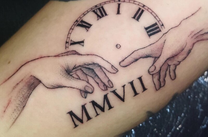 Số la mã 2007 được xăm như thế nào? (Nguồn ảnh: Sưu tầm internet)