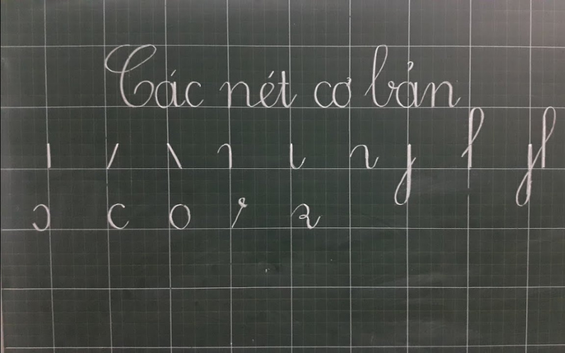 Dạy trẻ các nét cơ bản trong tiếng Việt trước. (Ảnh: Globalizethis.org)
