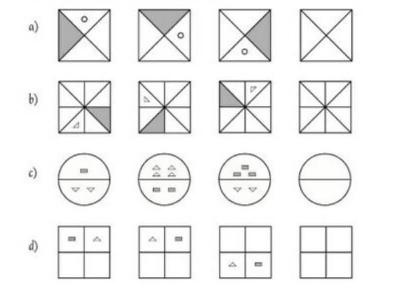 Bài tập toán IQ. (Ảnh: Sưu tầm internet)