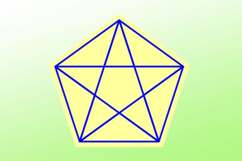 Dạy con đếm hình tam giác (Nguồn ảnh: Sưu tầm internet)