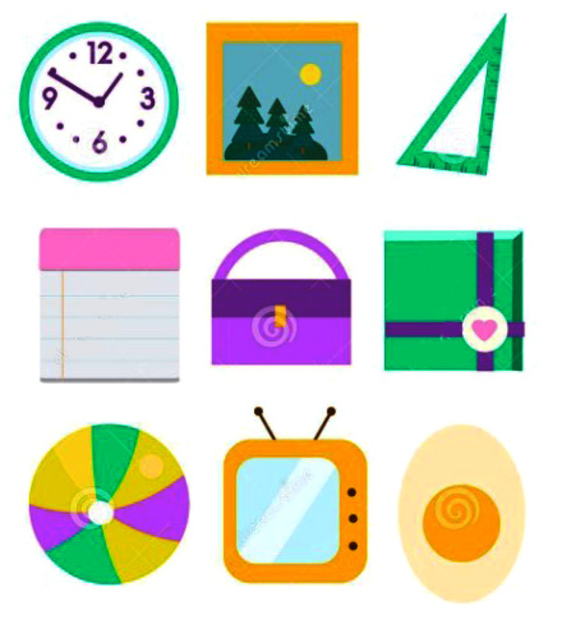 Bài tập nhận biết hình học (Nguồn ảnh: Sưu tầm internet)