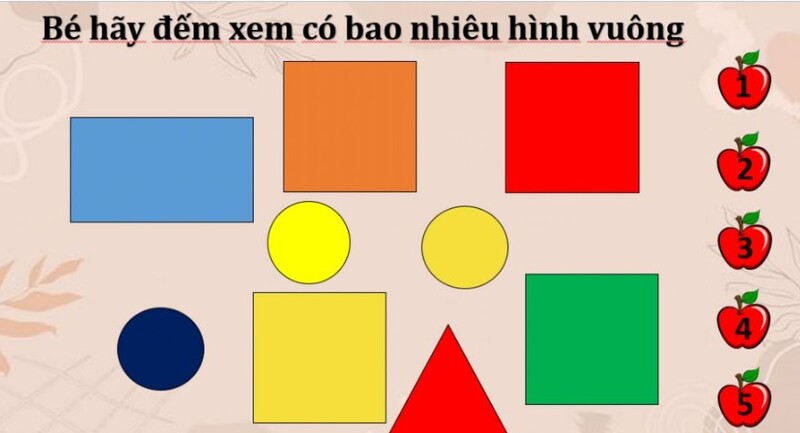 Làm sao để học toán đếm hình hiệu quả? (Nguồn ảnh: Sưu tầm internet)
