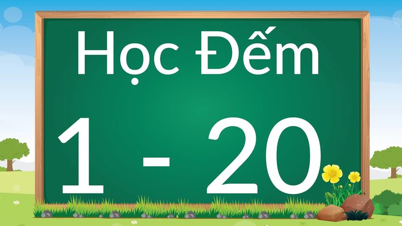 Bé học đếm trong phạm vi 20 (Nguồn ảnh: Sưu tầm internet)