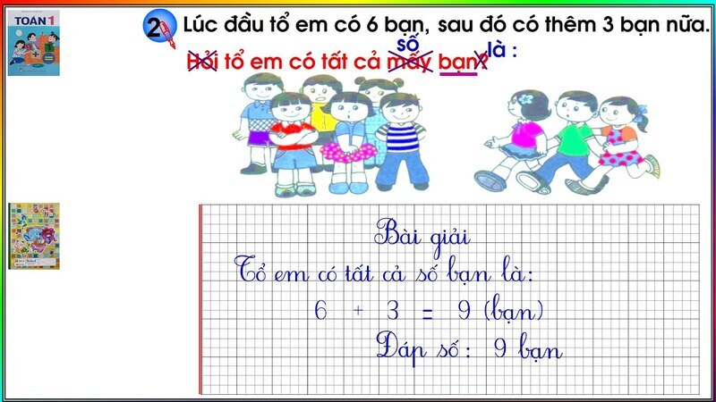 Bố mẹ hướng dẫn các con trình bày lời giải dễ hiểu (Nguồn ảnh: Sưu tầm internet)