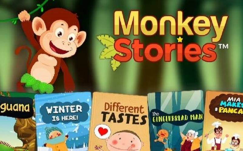 Monkey Stories - Kho tàng truyện hay dành cho bé (Ảnh: Sưu tầm Internet)