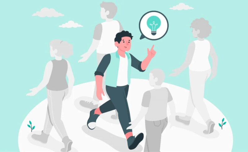 Đặc điểm của tư duy ngược. (Ảnh: Sưu tầm Internet)