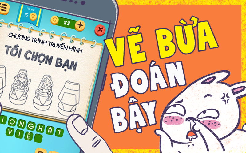 Các trò chơi với hình ảnh sống động, hài hước. (Ảnh: Sưu tầm Internet)