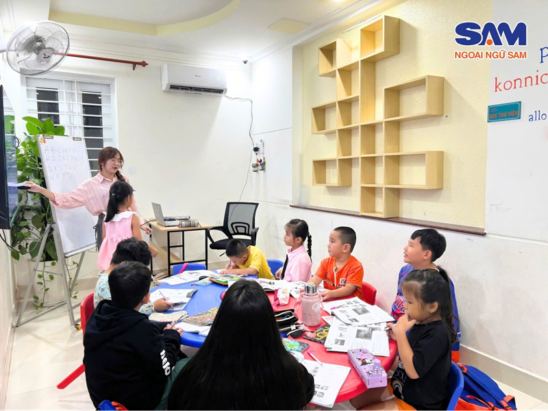 Trung tâm Ngoại ngữ Bến Tre SAM. (Ảnh: Sưu tầm Internet)