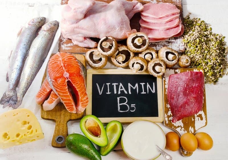 Thực phẩm giàu vitamin B5. (Ảnh: Sưu tầm Internet)