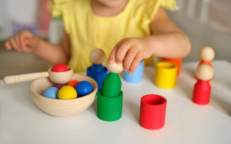 Bộ đồ chơi làm bếp giúp trẻ nhỏ vừa chơi vừa học thông minh. (Ảnh: Sưu tầm Internet) 