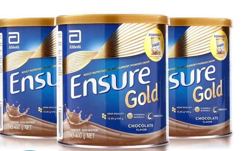 Sữa Ensure gold được nghiên cứu đặc biệt dành cho người già. (Ảnh: Sưu tầm Internet)