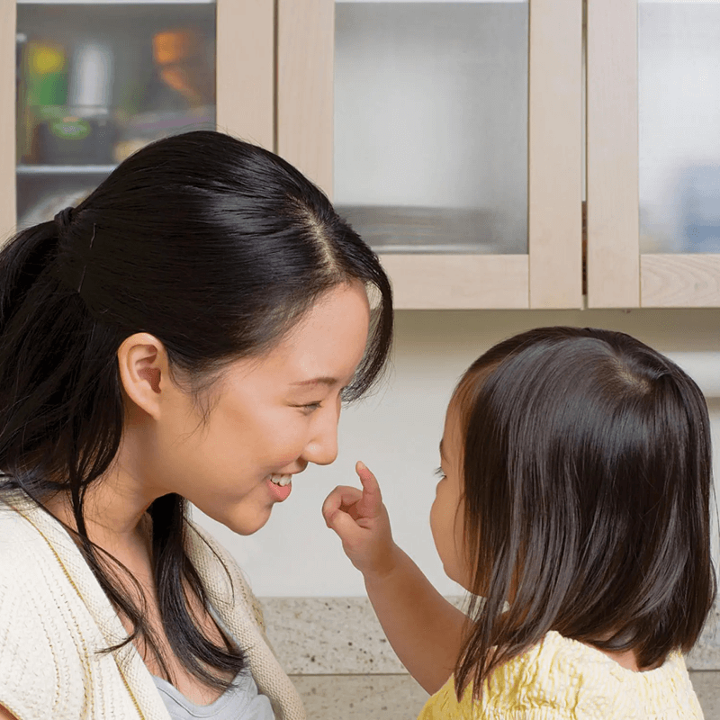 Tạo không gian sống tốt để trẻ phát huy khả năng nói. (Ảnh: Sưu tầm Internet)