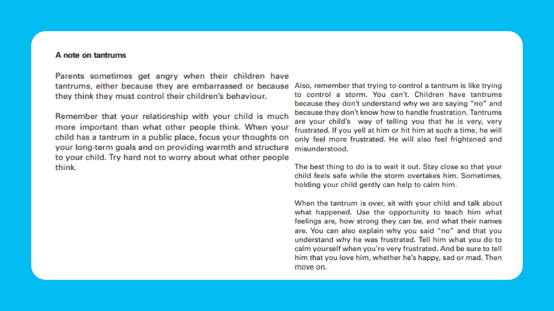 Ghi ch&uacute; quan trọng về cơn ăn vạ của trẻ