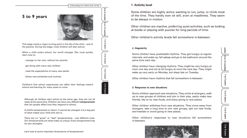 C&acirc;u hỏi về c&aacute;ch trẻ 5 - 9 tuổi suy nghĩ v&agrave; cảm nhận