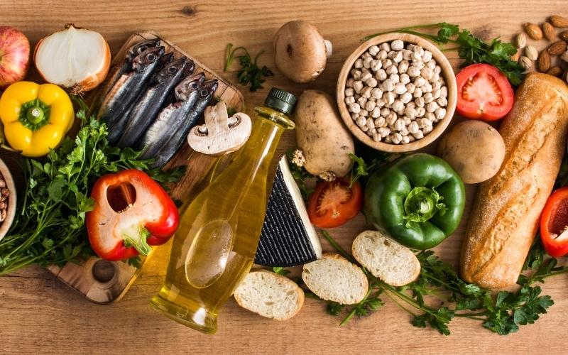 Chế độ ăn uống khoa học. (Ảnh: Sưu tầm Internet)