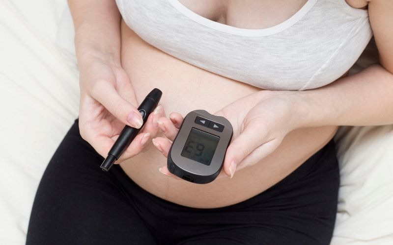 Đo chỉ số đường huyết thai kỳ bằng nghiệm pháp dung nạp glucose. (Ảnh: Sưu tầm Internet)