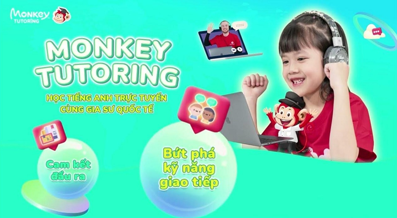 Monkey Tutoring – khóa học gia sư tiếng Anh online. (Ảnh: Monkey)