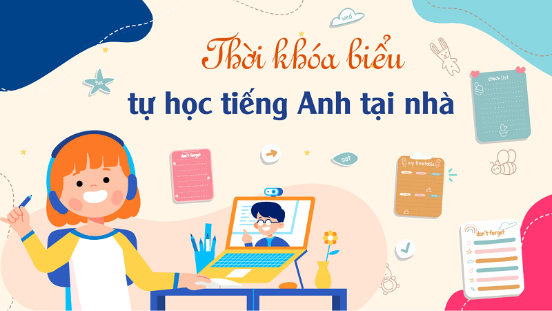 Cách xây dựng lịch học phù hợp trong chương trình tiếng Anh cho bé 7 tuổi. (Ảnh: Sưu tầm Internet)