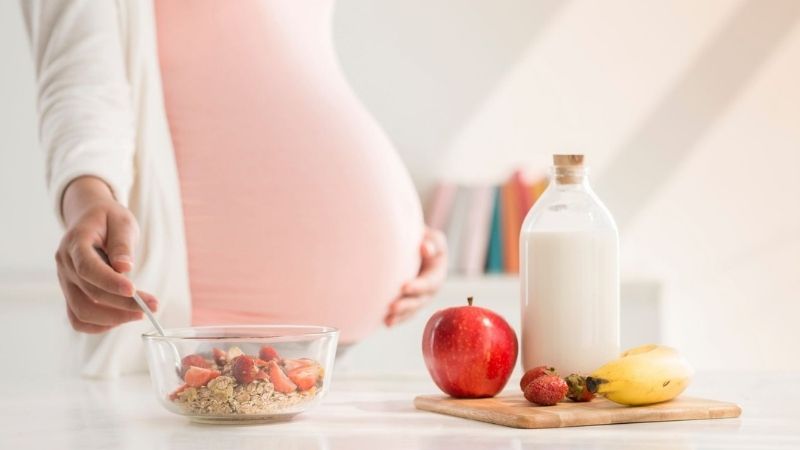 Chế độ dinh dưỡng cho người bị cường giáp khi mang thai hợp lý giúp giảm các triệu chứng, biểu hiện khó chịu. (Ảnh: Sưu tầm Internet)