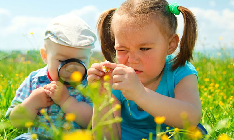 Dạy bé có ý thức bảo vệ môi trường, yêu thương động vật. (Ảnh: Nguồn Internet)