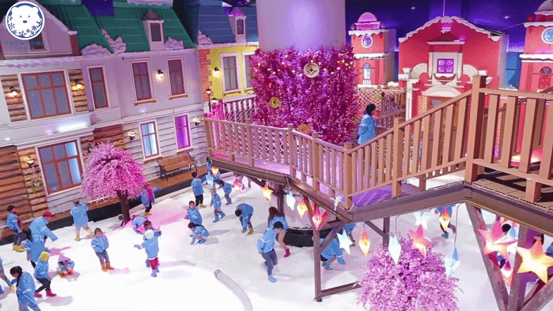 Khu vui chơi Snow Town: Địa điểm vui chơi Sài Gòn. (Ảnh: Sưu tầm Internet)