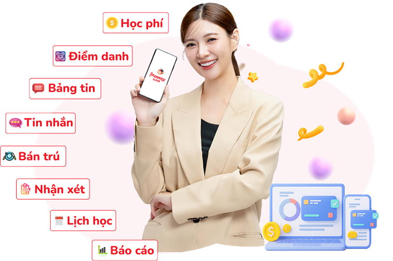 Monkey Class - Giải pháp quản lý trường mầm non toàn diện. (Ảnh: Monkey)