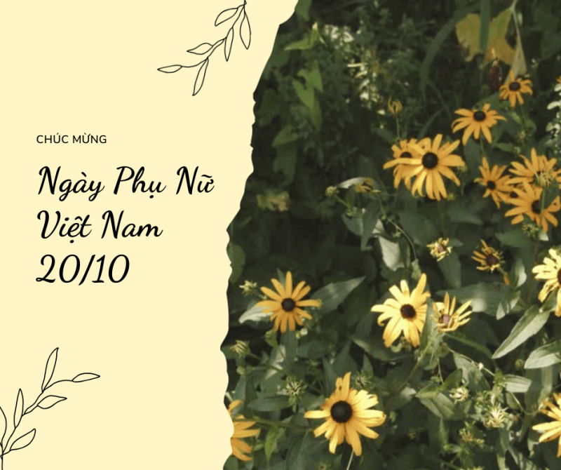 Gợi ý mẫu thiệp 20/10 cho cô giáo: Mẫu 2. (Ảnh: Sưu tầm Internet)