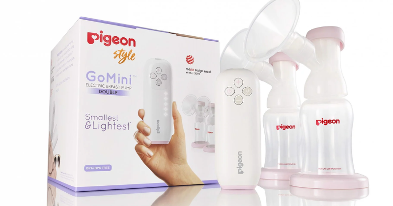 Máy hút sữa điện đôi Pigeon GoMini (Ảnh: Sưu tầm Internet)