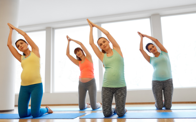 Mẹ bầu nên vận động thường xuyên. (Ảnh: Sưu tầm Internet)