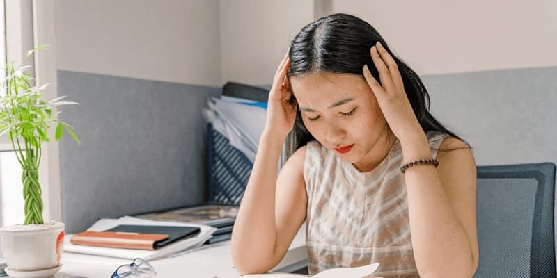 Là mẫu người phụ nữ của công việc sẽ khiến họ dễ gặp áp lực, stress. (Ảnh: Sưu tầm Internet)