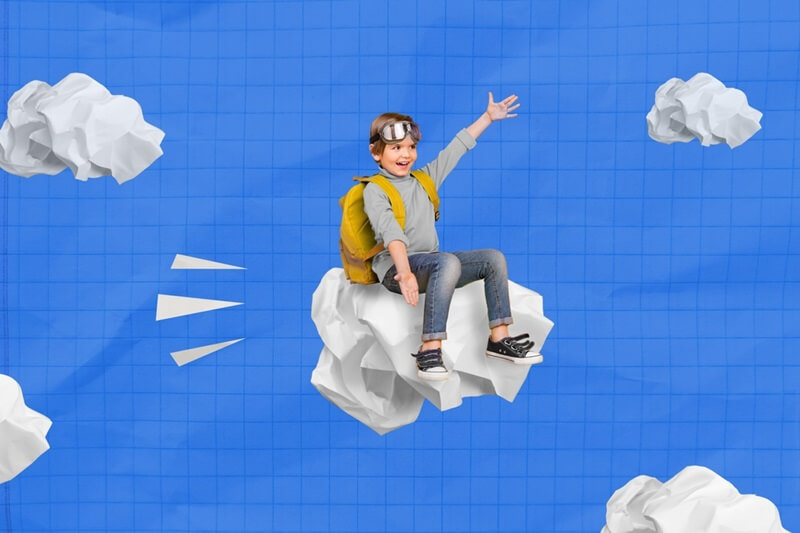 Tạo môi trường học tập tích cực cho trẻ. (Ảnh: Sưu tầm Internet)