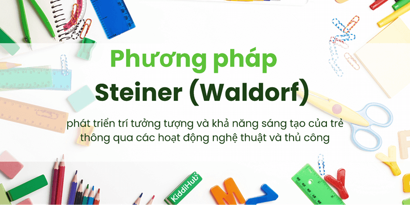 Phương pháp Steiner (Waldorf). (Ảnh: Kiddihub.com)
