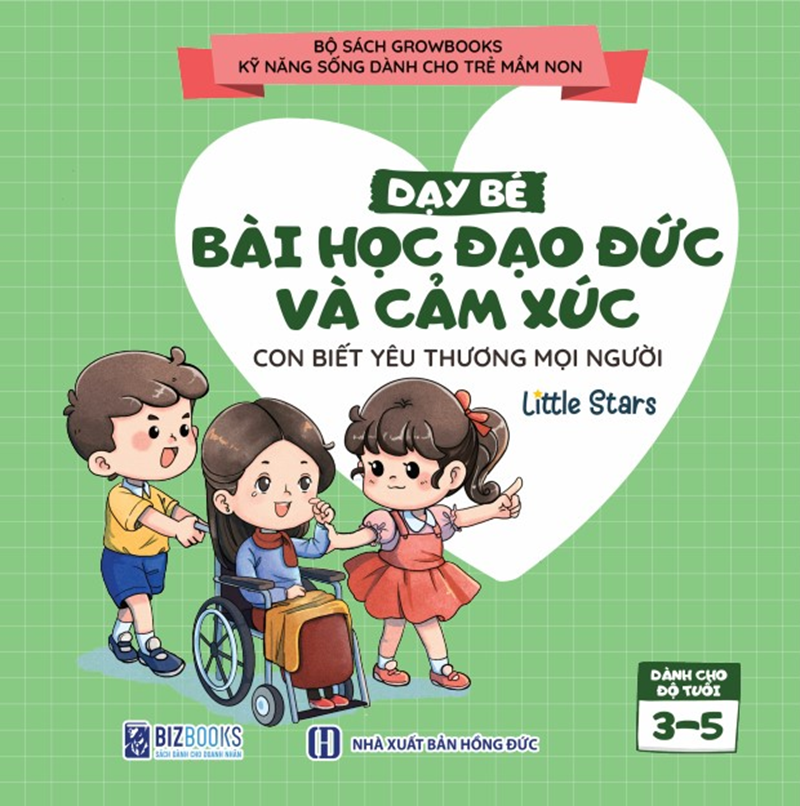 Cuốn sách “Dạy Bé Bài Học Đạo Đức Và Cảm Xúc”. (Ảnh: Sưu tầm Internet)